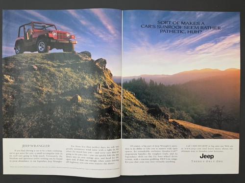 Print jeep wrangler sort - ad,