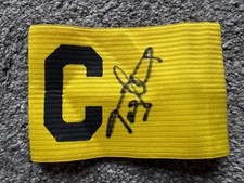 Tony Adams personally signed Captains Armband Arsenal England legend COA