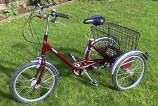 Pashley Picador 3 Frame 15” Step through Tricycle 