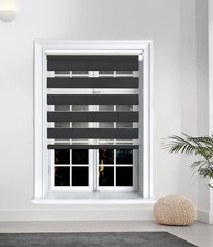 Blind 45 X 150cm Roller Blinds Zebra Blind Black Drop