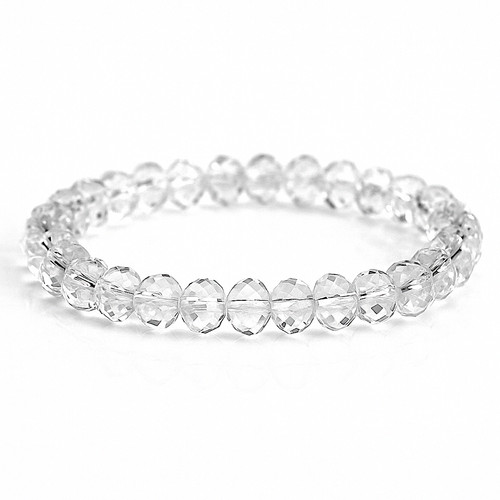 White crystal beads - beads, friendship