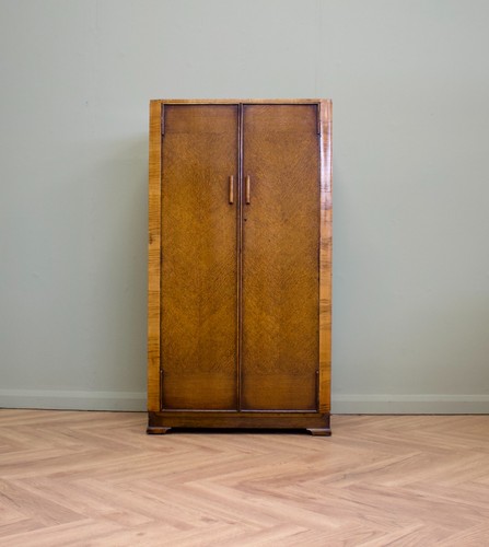 Oak art deco style compactum - oak,