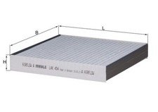 Interior Air Filter MAHLE Fits