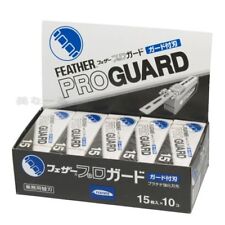 FEATHER PROGUARD PG-15 Artist Club blade 15 piece x 10 packs from Japan*