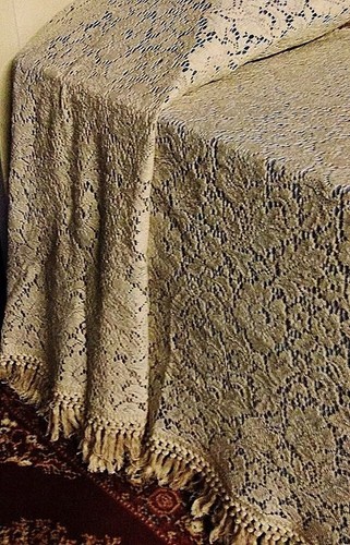 Lace bedspread king 116 - bedspread, 116"