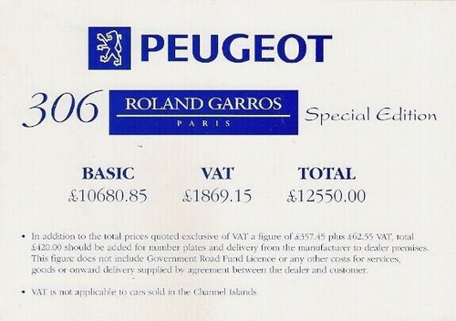 Peugeot 306 roland - peugeot,
