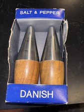 Danish Salt and Pepper Shakers Set