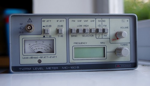 Promax 160b fm level - tv/fm,
