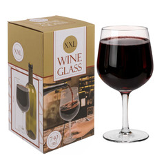 Large Wine Glass Holds Full