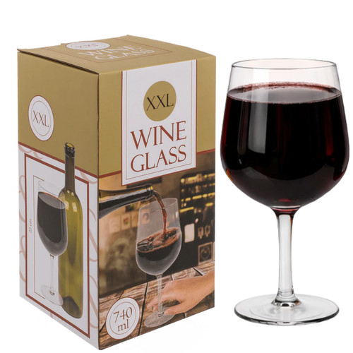 Large wine glass - large, holds