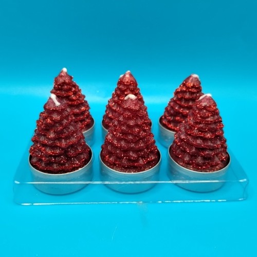 Christmas tree shaped - tree, tealight