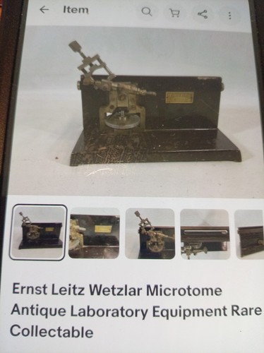 Ernst leitz wetzlar microtome - leitz,