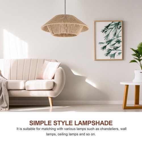 Rattan light shades - rattan,