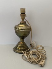 Antique Brass Oil Lamp