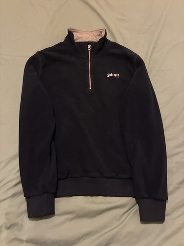 Schott nyc quarter zip fleece - nyc,