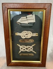 Vintage Style Wooden Nautical Knot Design 4 Hook Key Holder Cabinet Cupboard Box