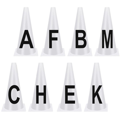 Letter dressage cones - 8,