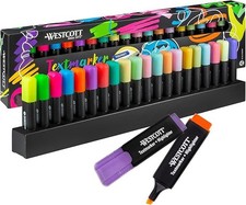 Westcott highlighters desk set
