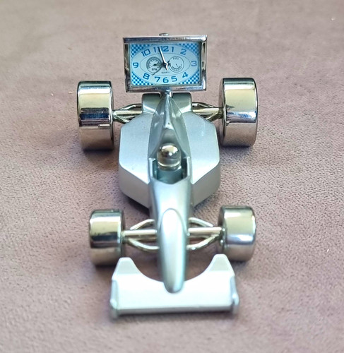 Silver metal novelty racing - metal,