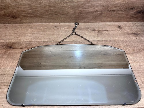 Vtg frameless wall mirror - vtg,