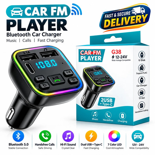 Bluetooth transmitter car - bluetooth, fm