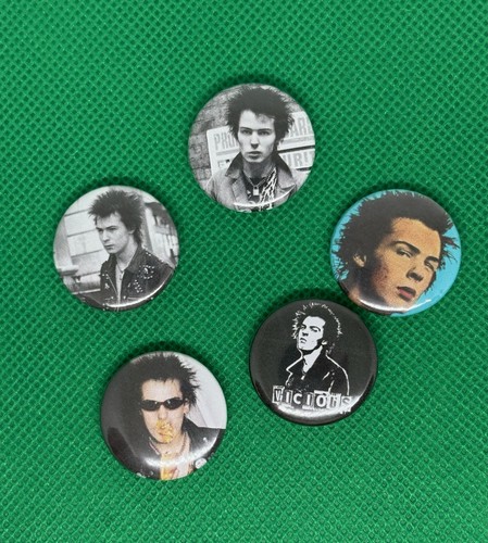 Set badges sid vicious - 5,