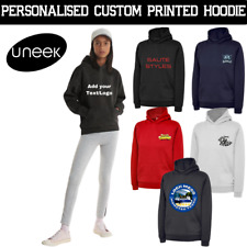 Personalized Kids Hoodie - Custom Print Name Logo Boys Girls Sweatshirt Jumper