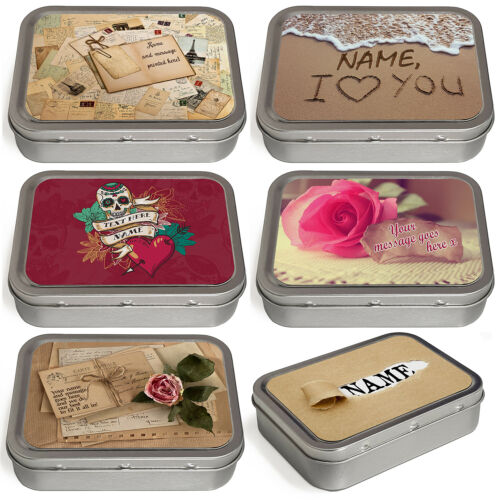 Personalised tobacco tin - personalised, love