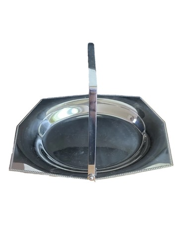 Beaded chrome swing - , handled
