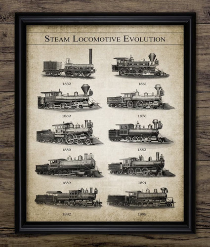 Steam train locomotive - steam,