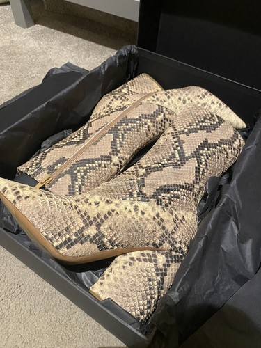 Yeezy python boots - python,