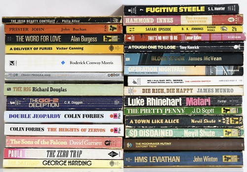 Vintage adventure thrillers - adventure,