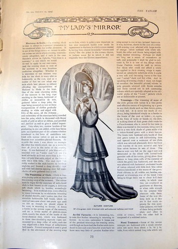 Antique old print autumn - antique,