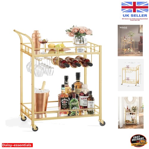 Spacious tier bar - cart, with