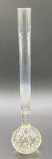 Tall Clear Glass Single Stem