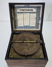 Symphonion Disc Music Box 7 1/2"