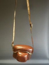 Vintage Regula Regulette Camera Case – Brown with Red Interior – Very Good Cond