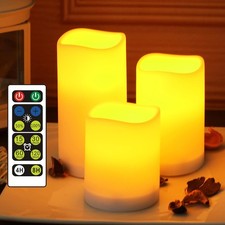 Led flickering candles with - led,