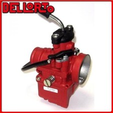 09390 CARBURETTOR DELLORTO VHST 26 BS 2T ARIA MANUALE UNIVERSALE SCOOTER -RED RA