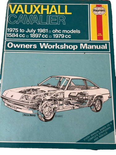 Haynes manual vauxhall - haynes,