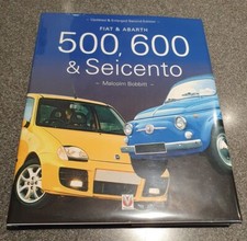 Rare & Superb Condition Fiat and Abarth 500, 600, Seicento book. Malcolm Bobbitt