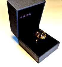 9ct Gold Ring Smoky Quartz