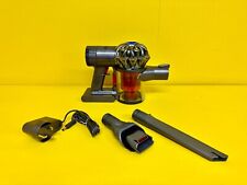 DYSON V6 SILVER RED - CORDLESS VACUUM CLEANER ✔ NEW BATTERY✔