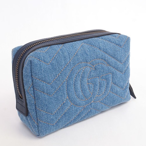Gucci pouch marmont denim - gucci,