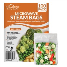 Microwave Steam Bags - Medium