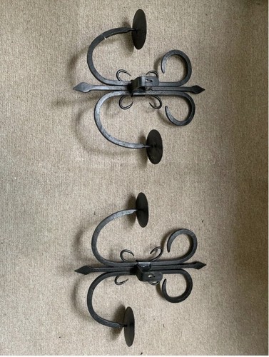 Vintage wrought iron wall - wrought,