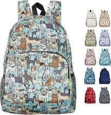 ECO CHIC Recycled rucksack backpack foldable waterproof recycled plastic bottles