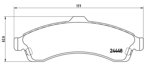 Brembo 009 brake pad - brembo,