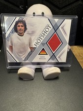 Futera edition 21 Gerd Muller Hotshot Game Used Memorabilia 06/10 Patch mc