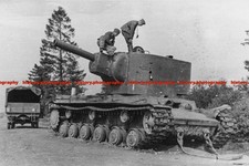 F007099 KV 2 Soviet Russian USSR tank WW2